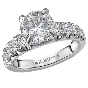 Classic Semi-Mount Diamond Ring