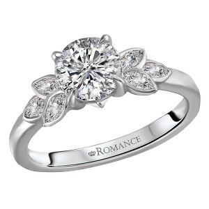 Classic Semi-Mount Diamond Ring