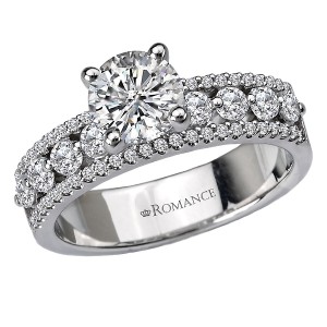 Classic Semi-Mount Diamond Ring