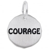 COURAGE CHARM TAG