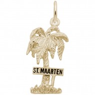 ST. MAARTEN PALM W/SIGN
