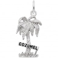 COZUMEL PALM W/SIGN W/BL.PAINT