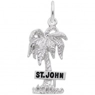 ST. JOHN PALM W/SIGN