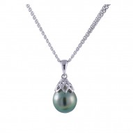 Tahitian pearl Drop Pendand