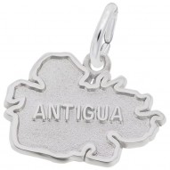 ANTIGUA MAP W/BORDER