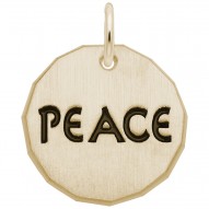 PEACE CHARM TAG