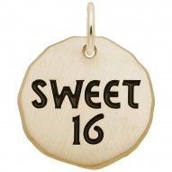 SWEET 16 CHARM TAG