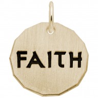 FAITH CHARM TAG