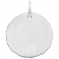 PLAIN CHARM TAG