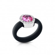 Diana Black/Pink Ring