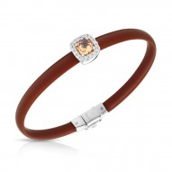 Diana Brown/Champagne Bracelet