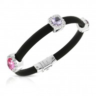 Diana Black/Pink Bracelet
