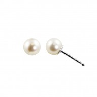 5mm Round Pearl Stud Earrings